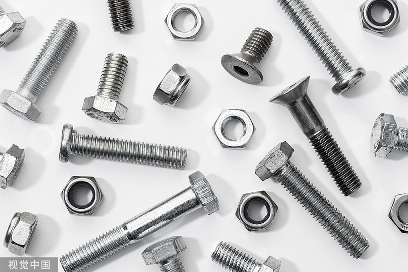 Stainless steel screw production process